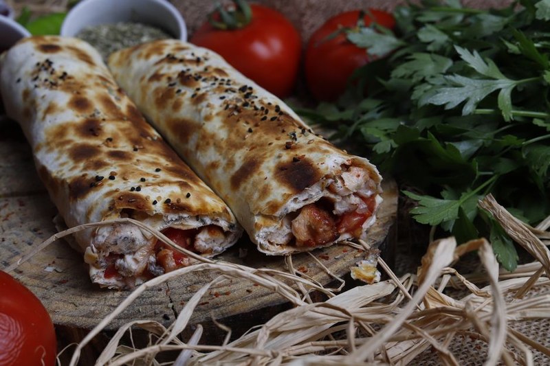 Wrap de Pollo Grillado